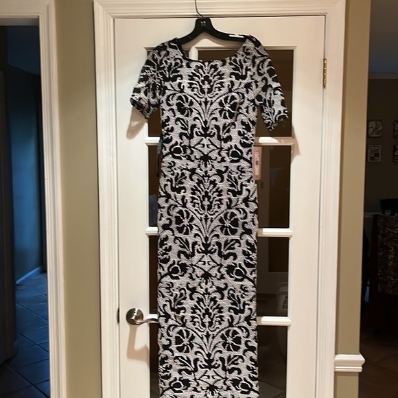 JS group midi embroider dress, size 2 - Picture 5 of 6